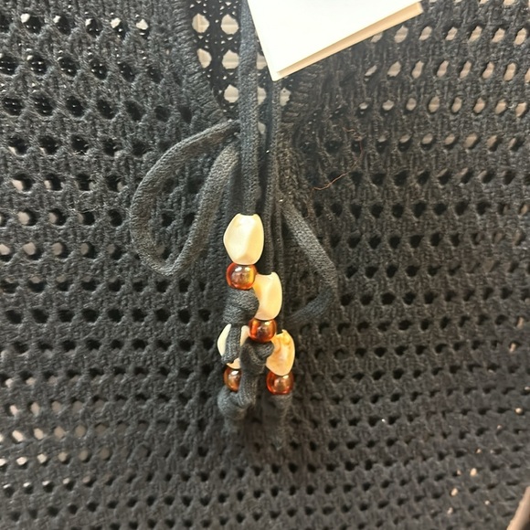 H&M beach dress size S NWT Black - Picture 5 of 8